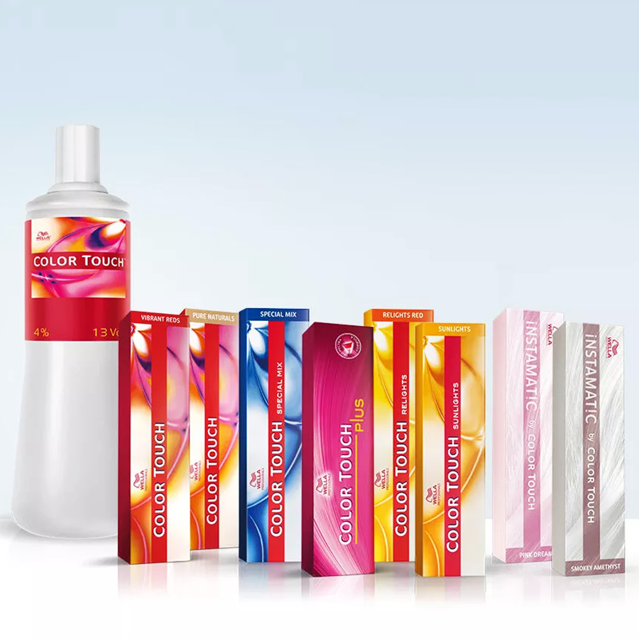 COLOR TOUCH WELLA 헤어  톤 에 톤